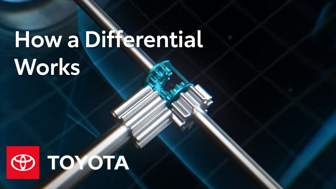 How a Differential Works | Toyota