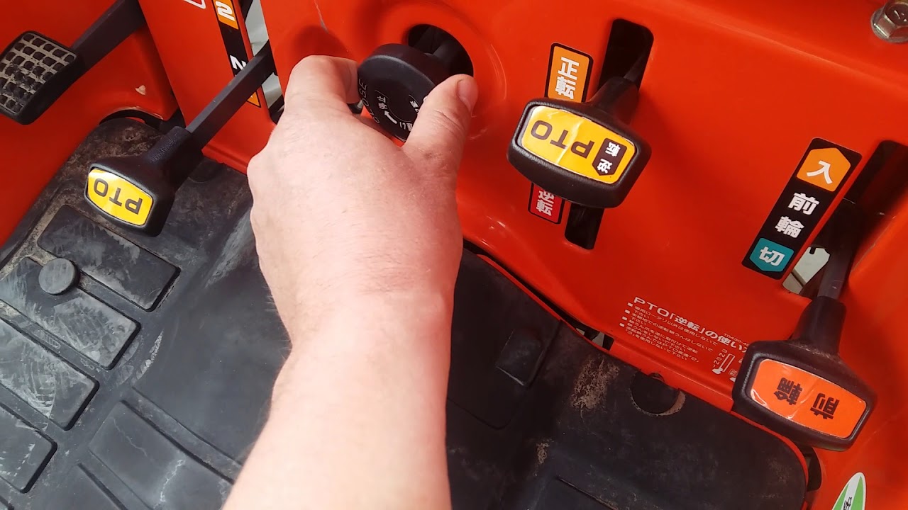 Видеообзор японского минитрактора KUBOTA T22. Полный набор функций!!!