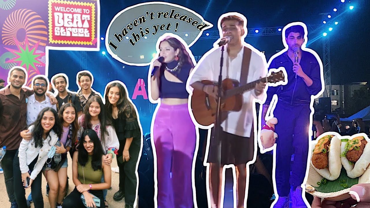 WE MET @anuvjain  @zaedenmusic  @lisamishramusic  !! (Beat Street)