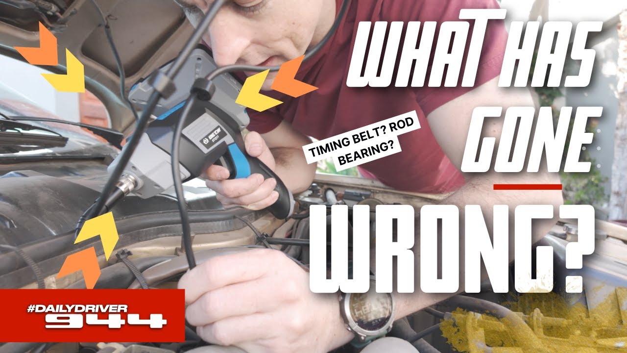 PORSCHE 944 DIY: Engine Diagnosis - Failed Timing Belt? Spun Bearing? Bore Score?
