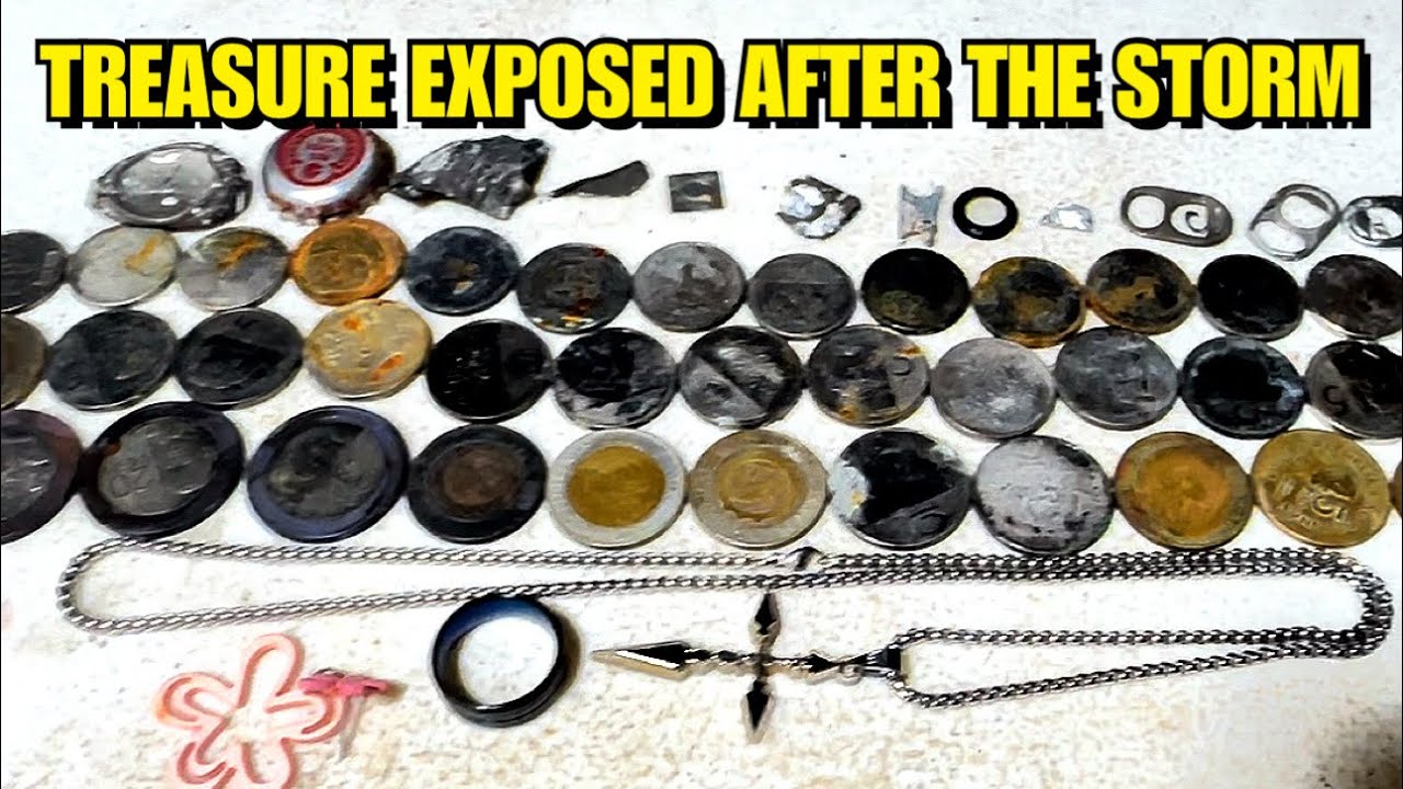 Treasure Exposed after the Tropical Deppresion
