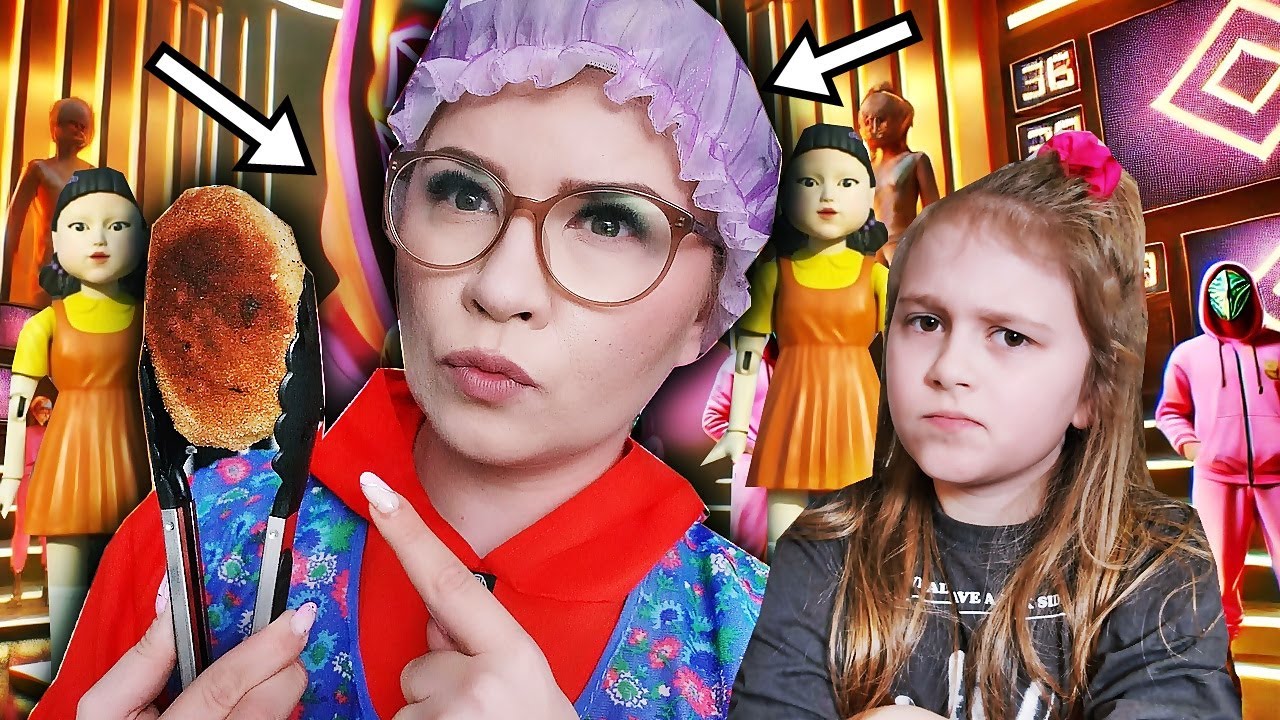 CIOCIA JADZIA JAKO STRAŻNIK W SQUID GAME!