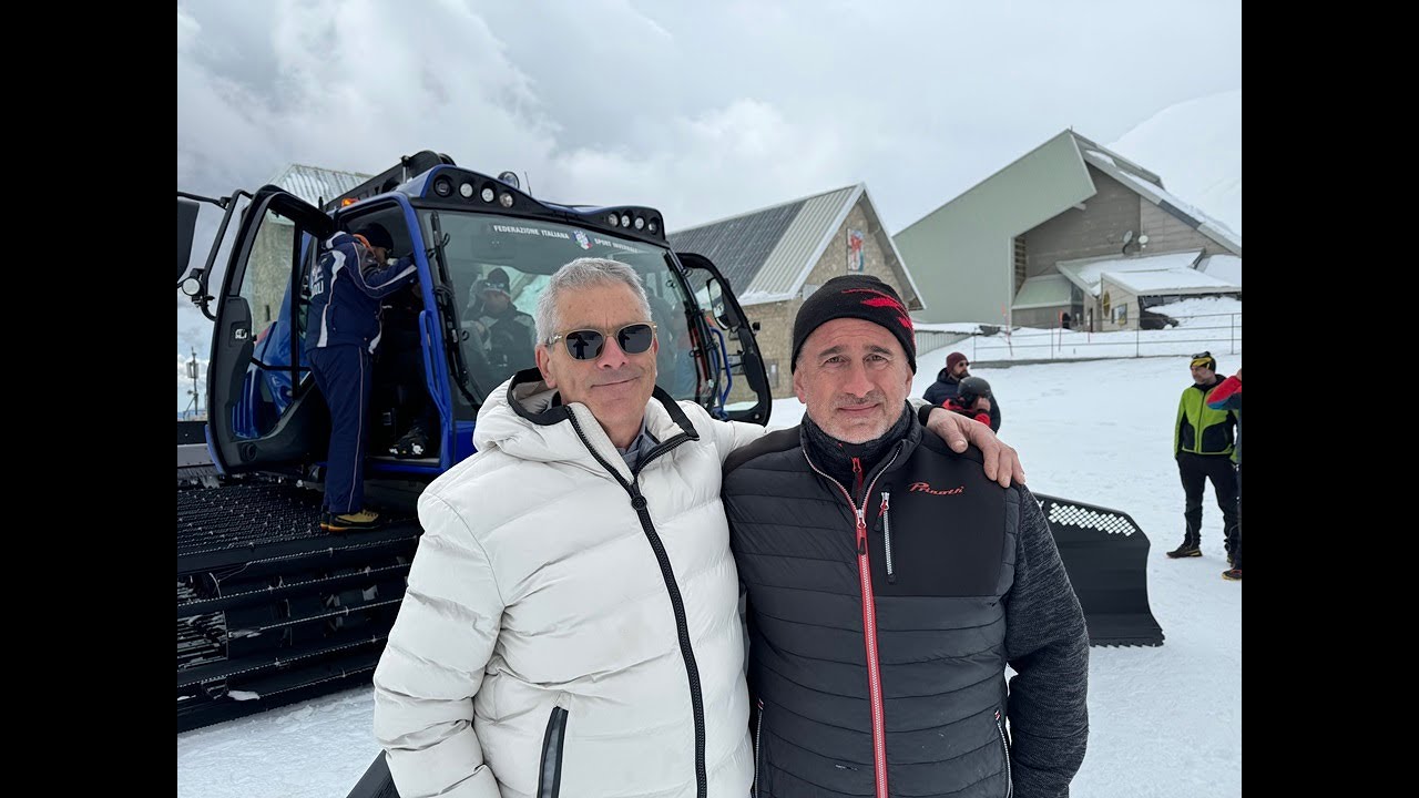Prinoth Leitwolf a Campo Imperatore 13 marzo 2024