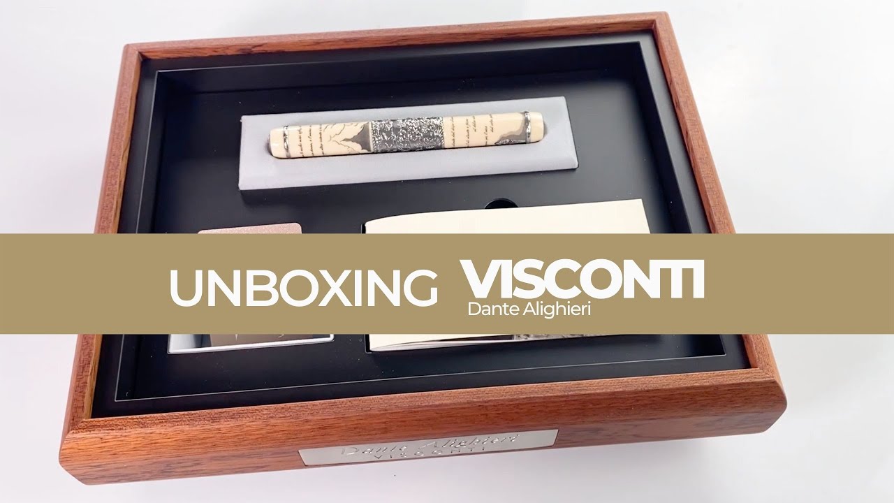 UNBOXING | Visconti Dante Alighieri