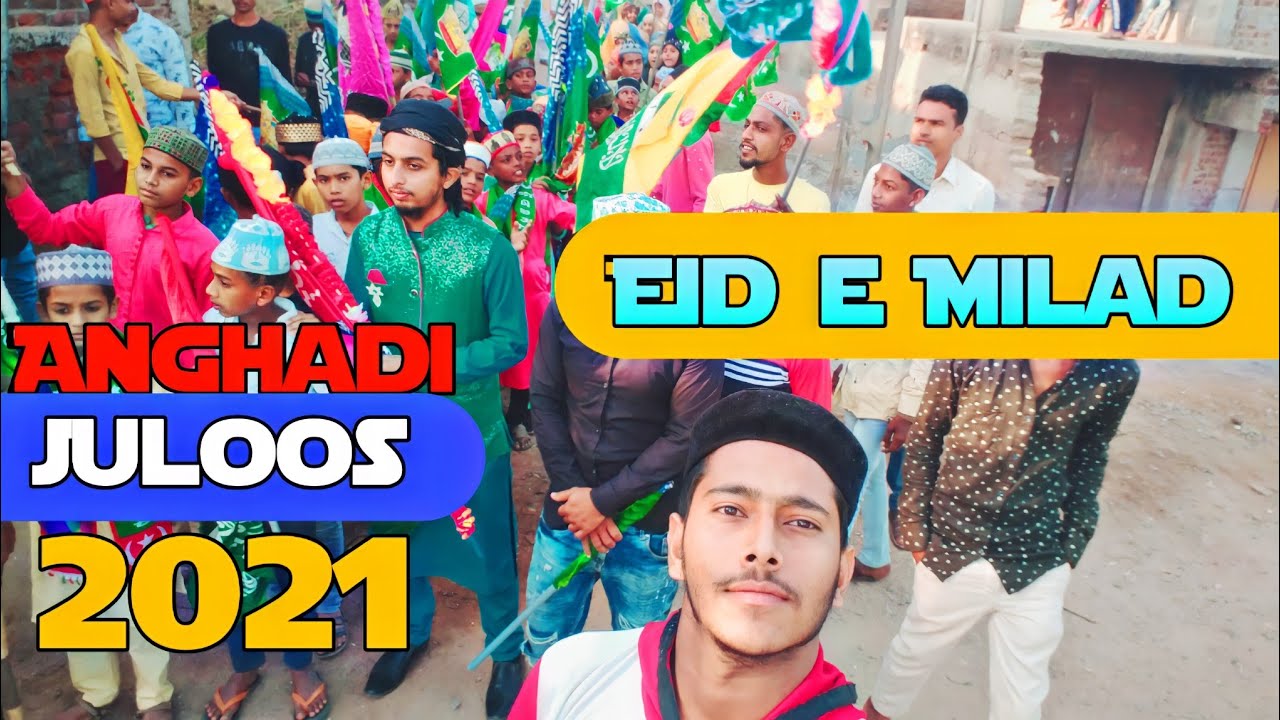 Anghadi Eid e Milad || Eid e Milad juloos 2021|| Madina Masjid Anghadi (Anghadi Gujarat)