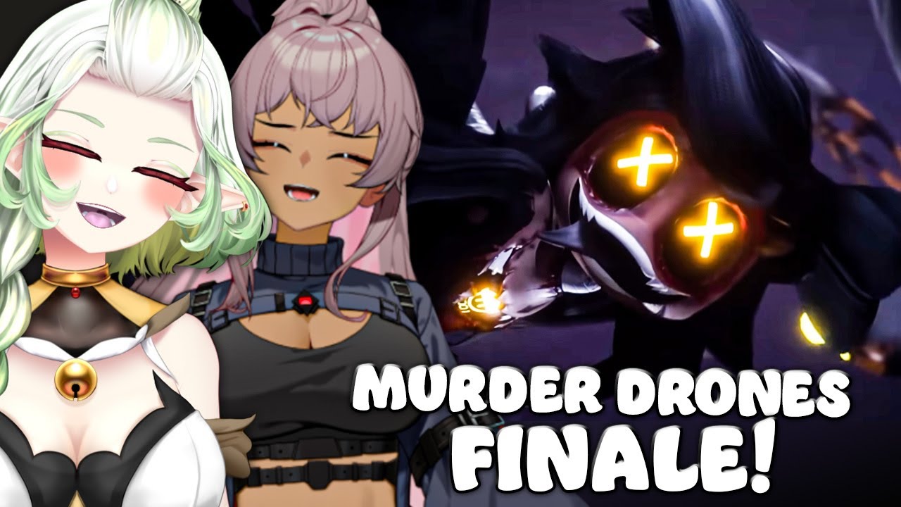 THIS IS THE COOLEST LAST FIGHT!! | VTuber Reacts | MURDER DRONES - Episode 8: Absolute End