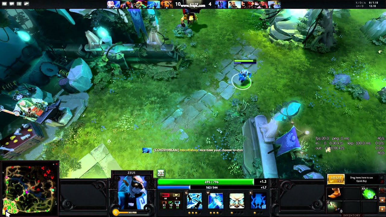 U CAN'T RUN FROM HEAVEN! Dota2 zeus