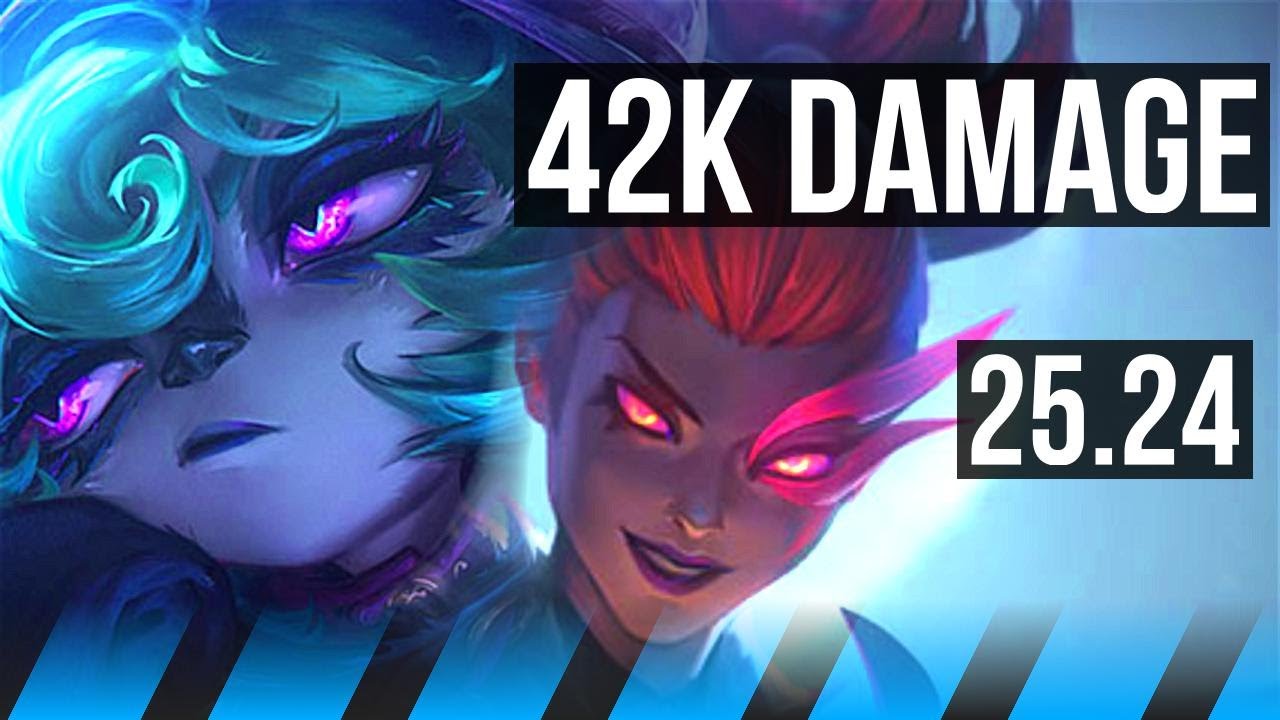 VEX vs AKALI (MID) | 42K damage | KR Master | 25.24