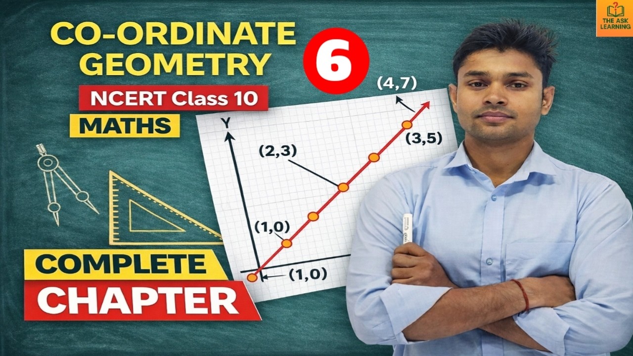 Coordinate Geometry | निर्देशांक ज्यामिति | Class 10th Maths Chapter 7 | Part -6