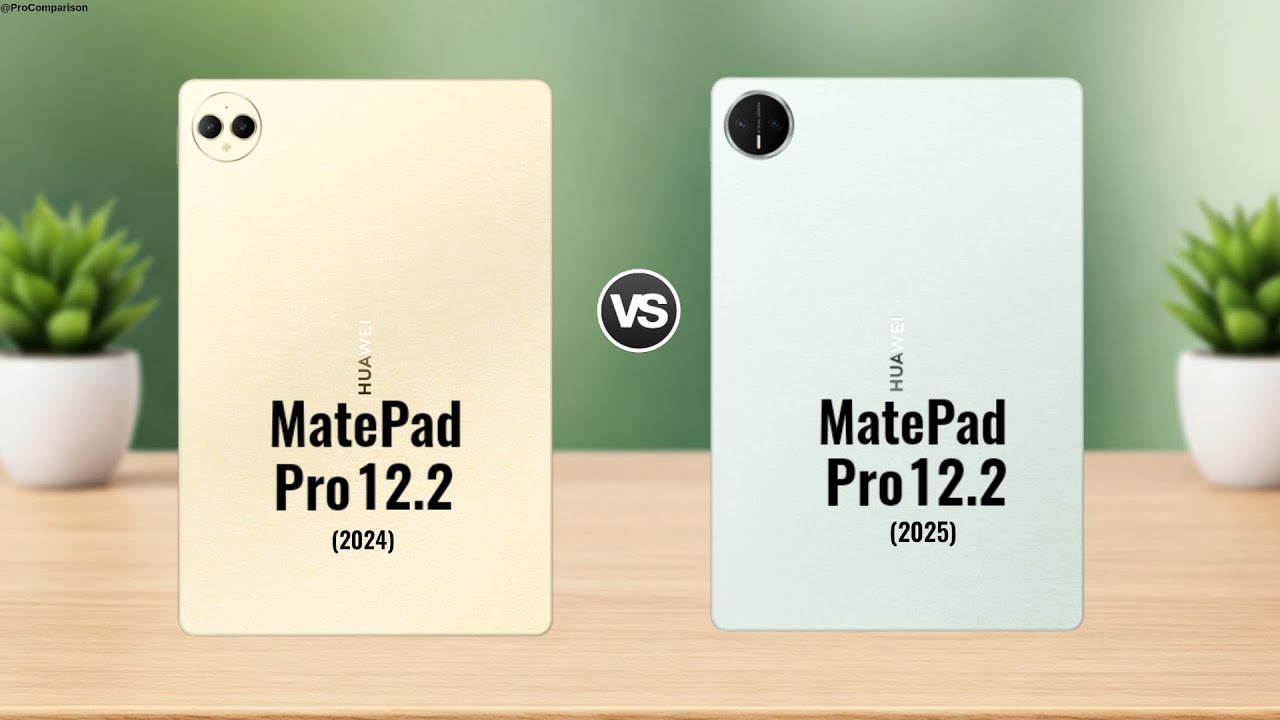 Huawei Mate Pad Pro 12.2 2024 против Huawei Mad Pad Pro 12.2 2025 || Полное сравнение