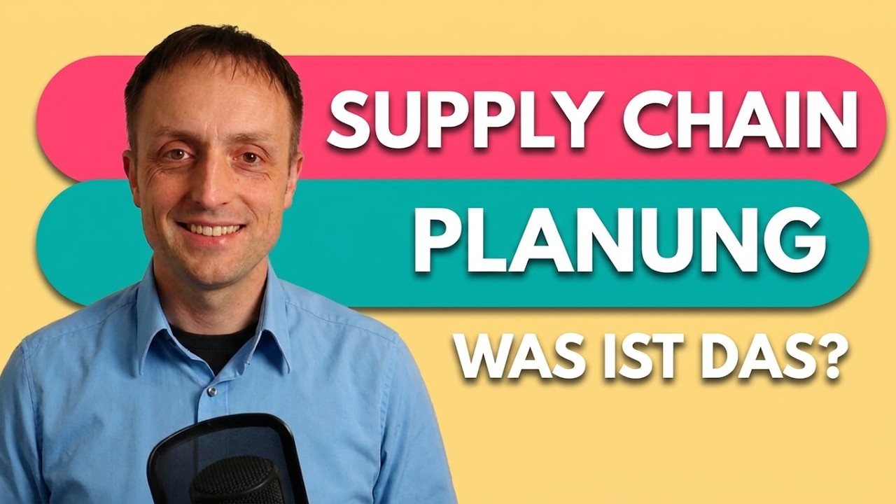 Supply Chain Planning - Was ist das? (Differenzierung der Planungs-Aufgaben)