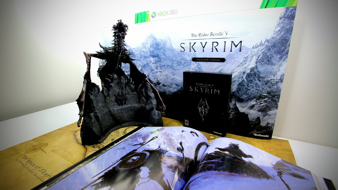 Skyrim Collector's Edition Unboxing