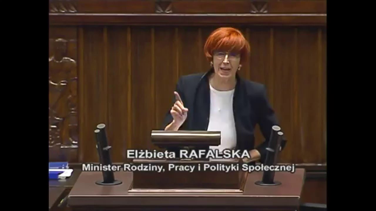 Minister Elżbieta Rafalska MOCNE słowa i oskarżenie polityków PO Sejm 9.02.2016