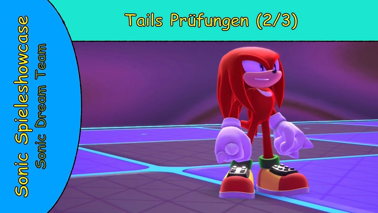 Sonic Spieleshowcase (2026) 🦔 Sonic Dream Team I Tails-Prüfungen