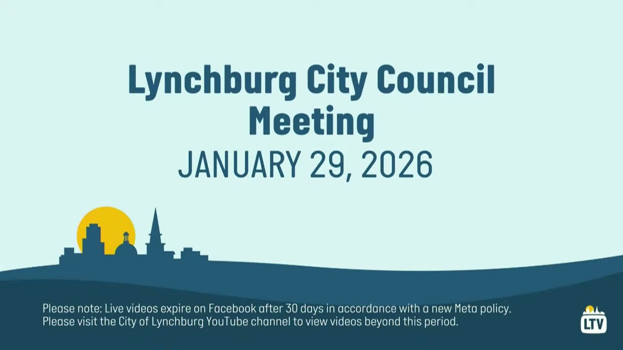 Lynchburg City Council Meeting 1/29/2026