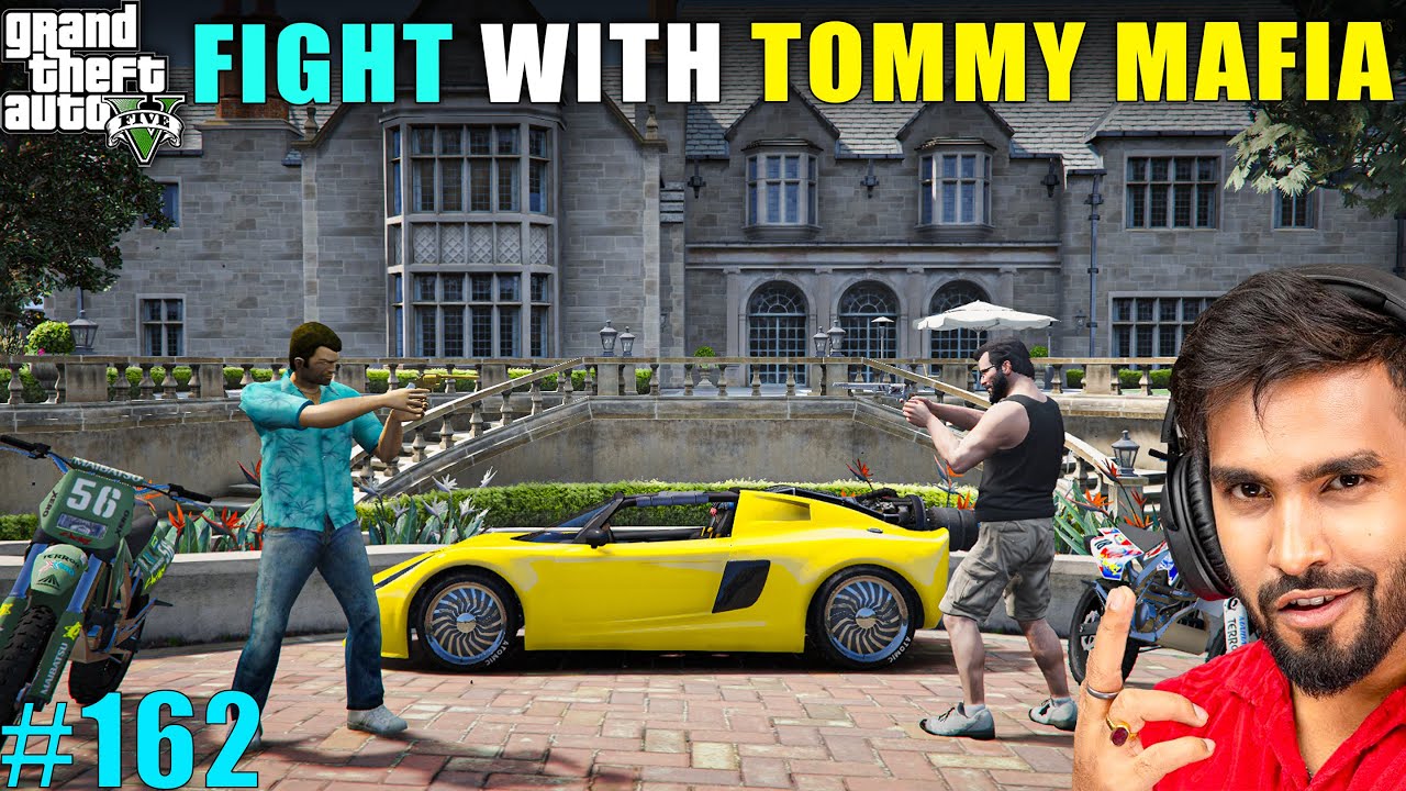 FIGHT WITH TOMMY MAFIA | TECHNO GAMERZ  GTAV GAMEPLAY #162 