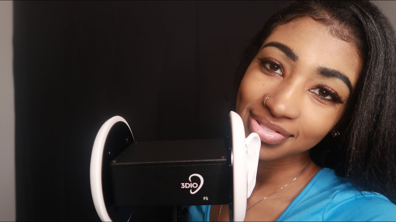 ASMR - 3DIO Mic Triggers (Whispering|Gloves|Ear to Ear|Cuffing|Brushing|Liquid Sounds+)