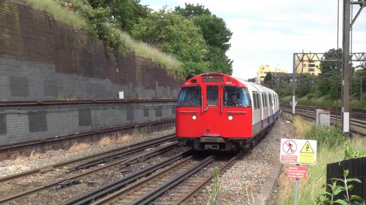 London Underground & Overground trains at Kensal Green