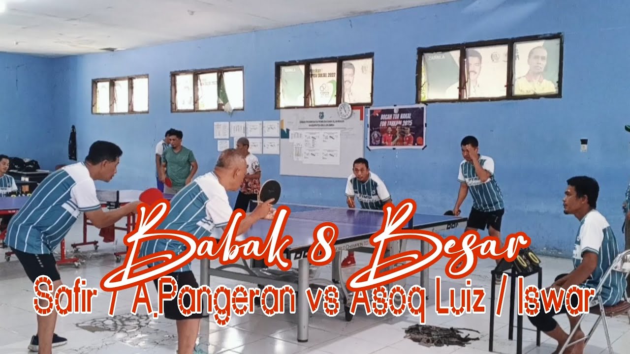 Duel Panas Hampir Kombek || Babak 8 Besar Arisan PTMSI Bulukumba 