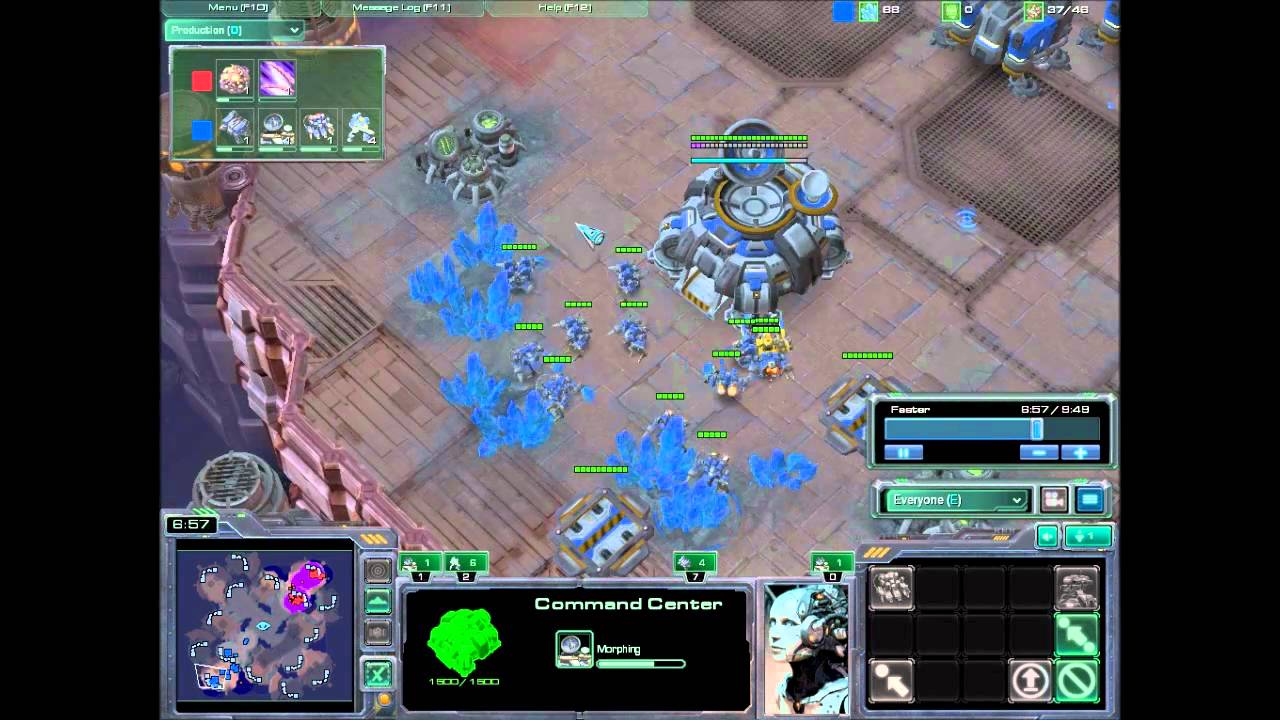 HD Starcraft 2 Haypro vs. Fiftyone