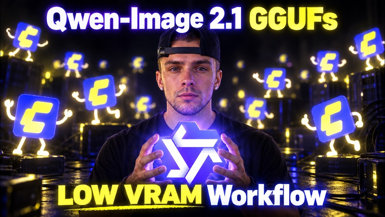 Qwen-Image 2.1 GGUFs | LOW VRAM Workflow