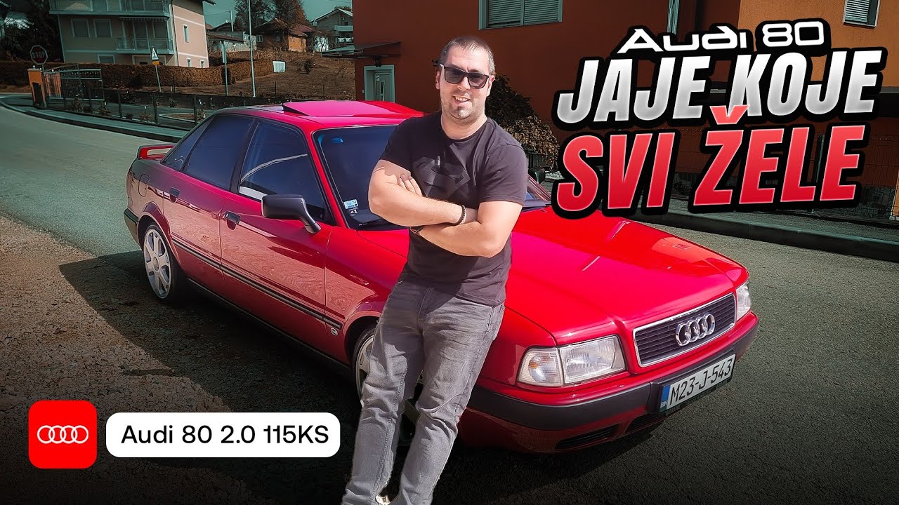 Audi 80 2.0 115KS*Jaje Koje Svi Zele*