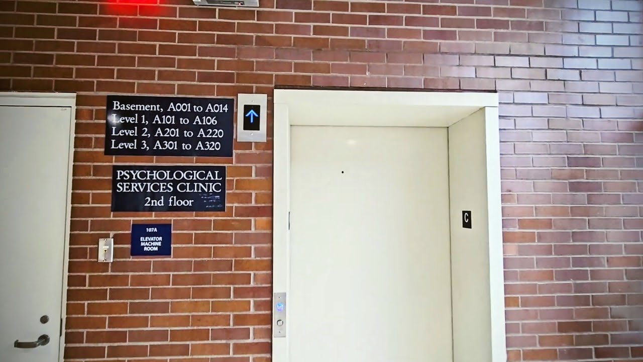 Otis Series 7* Hydraulic Elevator #2 in Weston A. Bousfield Building @ University of Connecticut