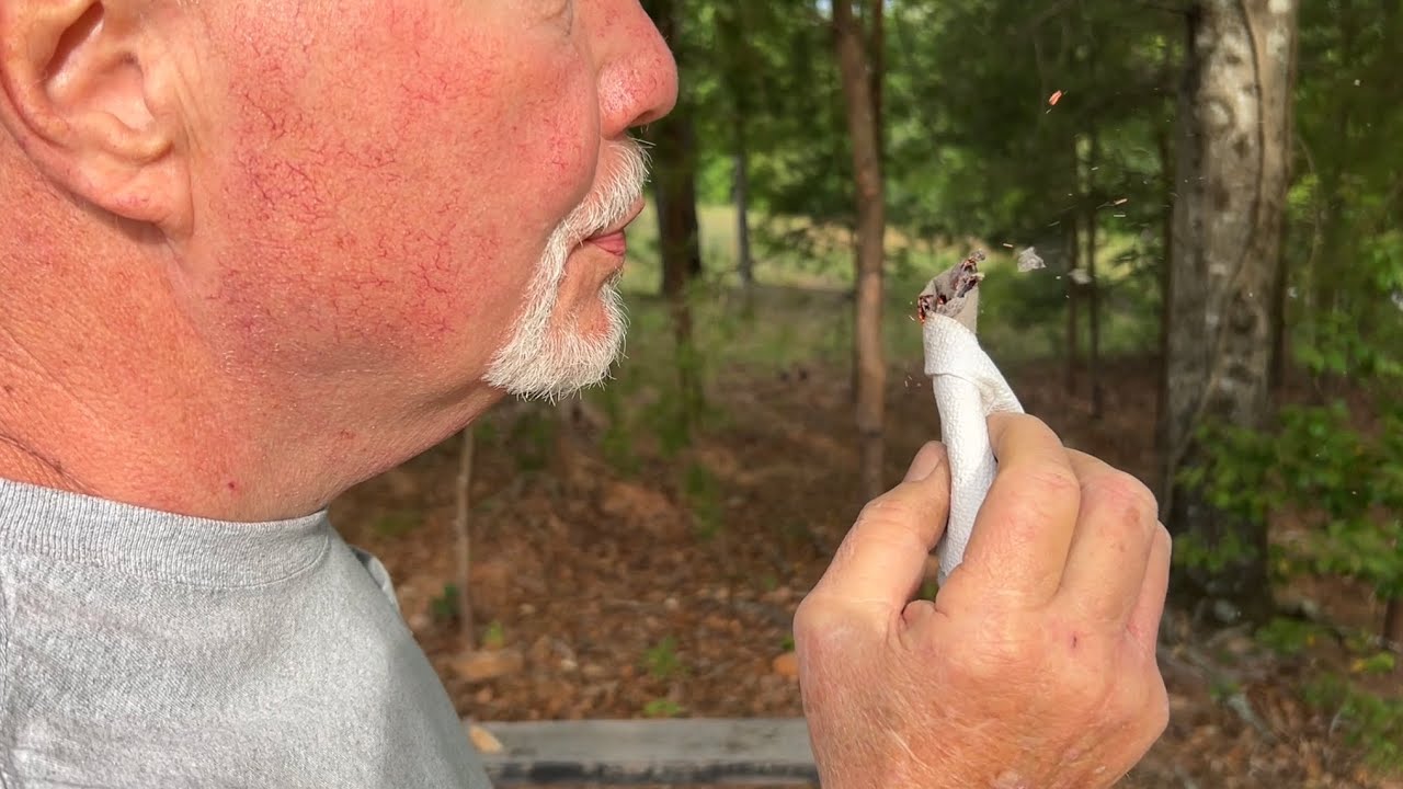 How To Flint And Steel Ignite Uncharred Paper Towel