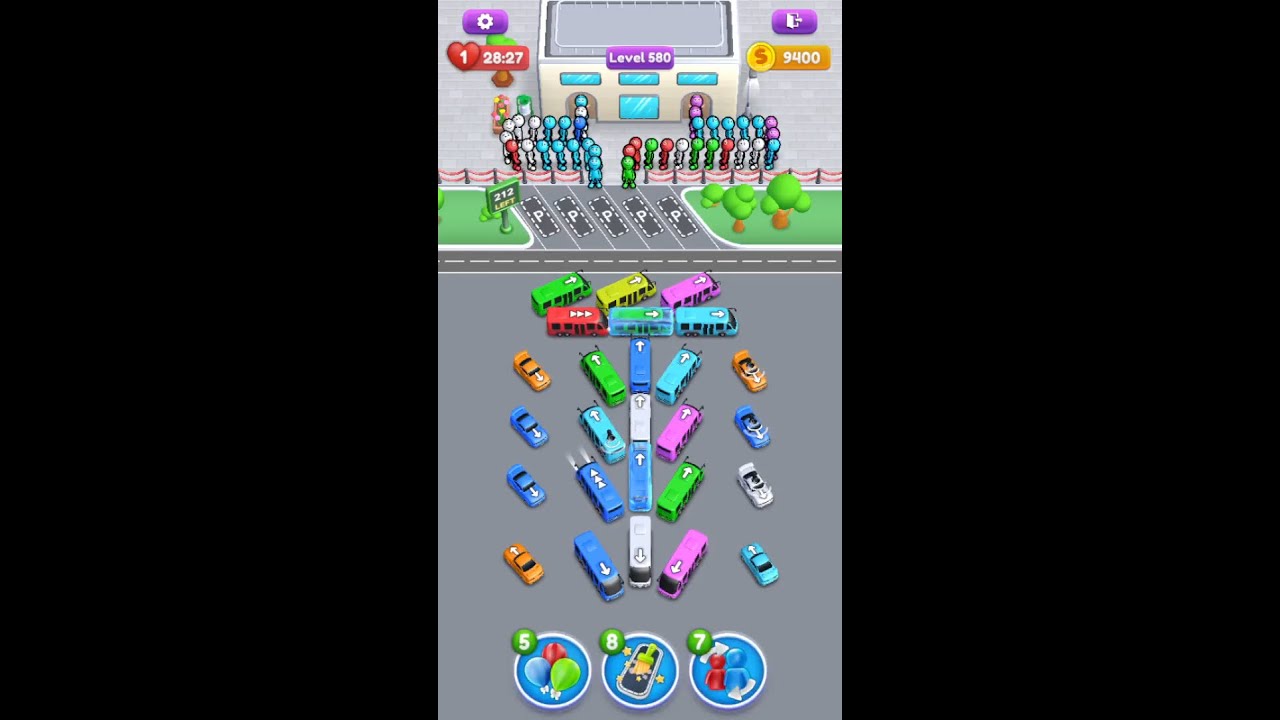 Crowd Express Boarding Puzzle Level 580
