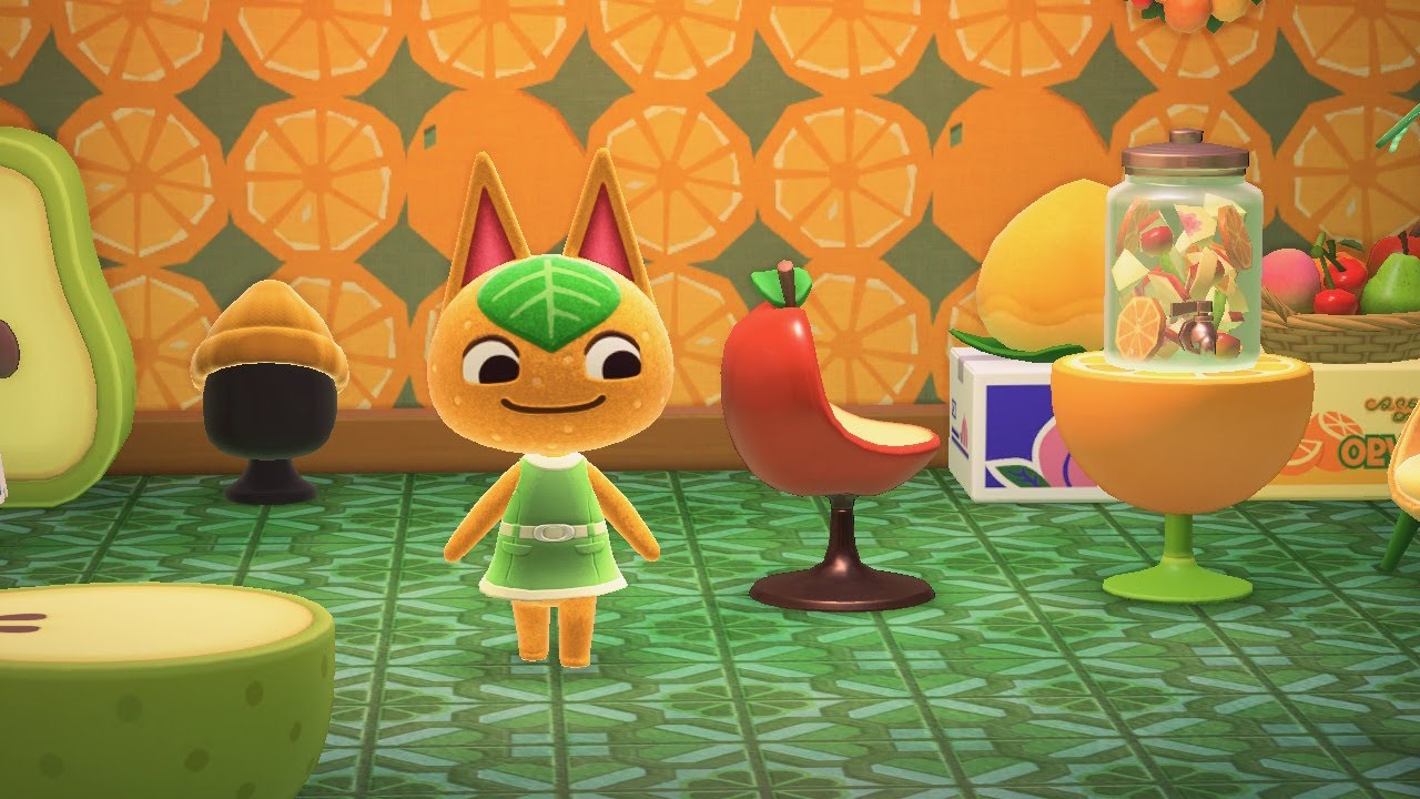 Animal Crossing New Horizons House Tour Tangy Villager
