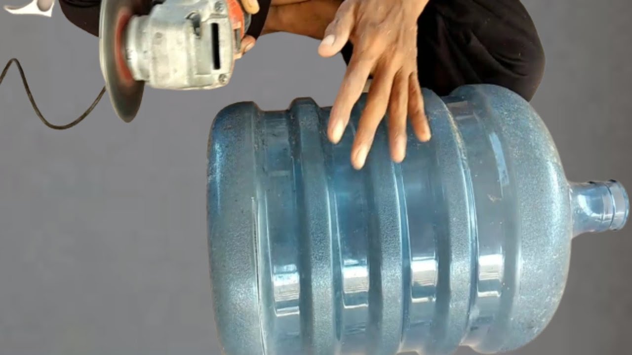 membuat rak gelas dari galon bekas | how to make a glass rack from used galon@umarchannel1982