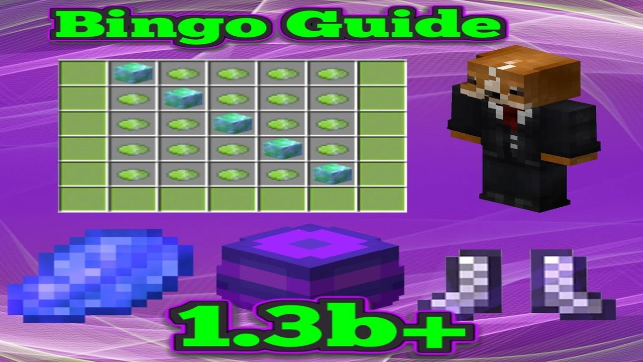 Как играть в Бинго I, выпуск за декабрь 2025 г. (Hypixel Skyblock)