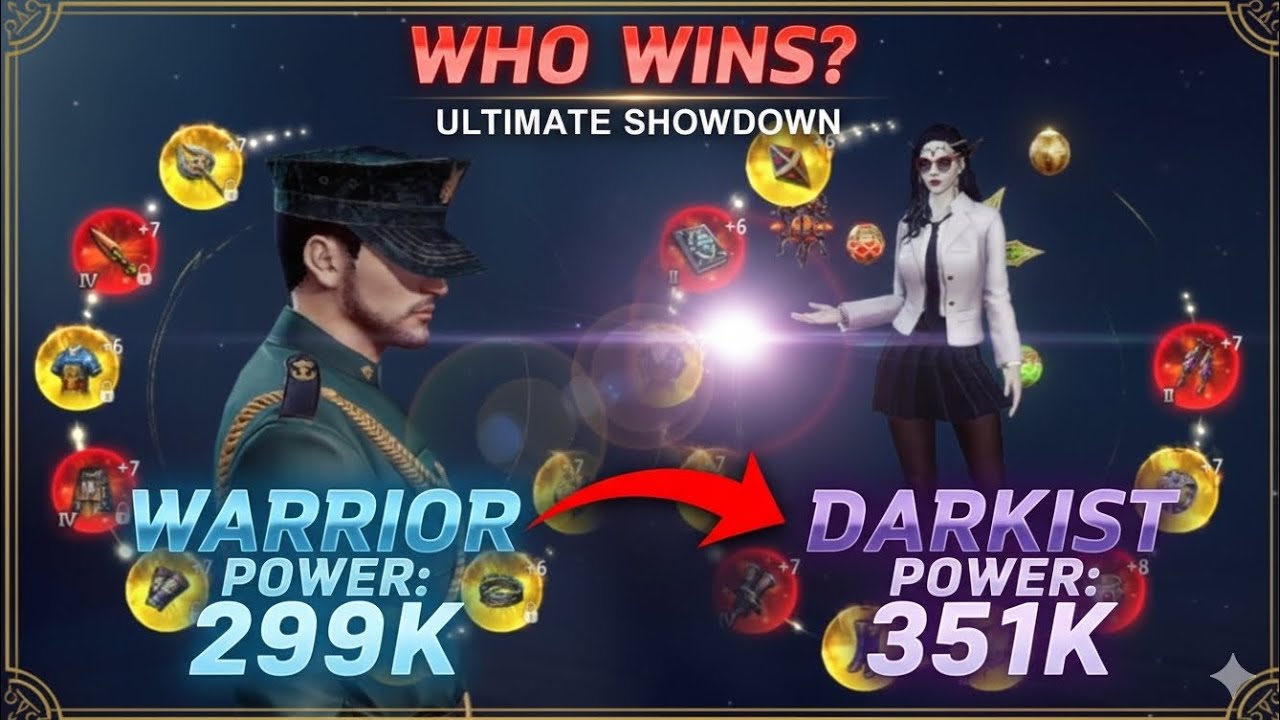 MIR4 PVP- THIS BUILD IS INSANE! EVEN 351K DARKIST CANT BULLY!