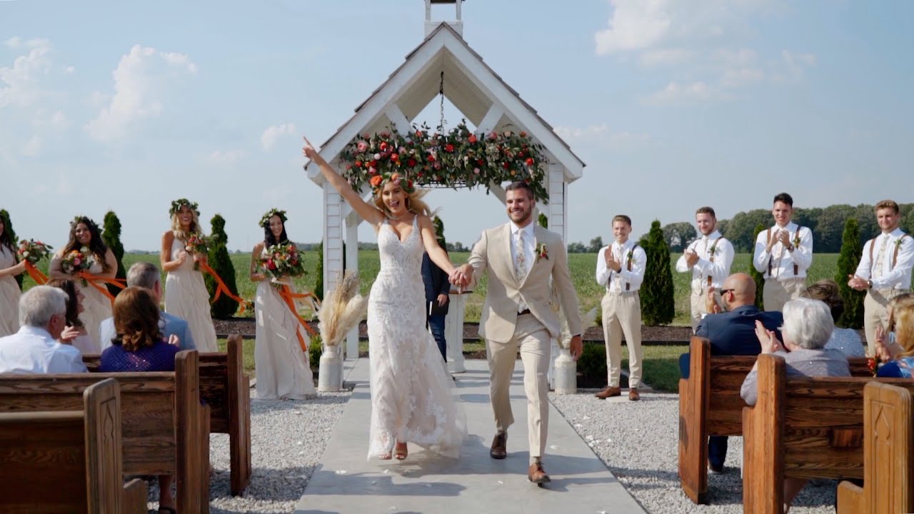 The Colorful, Boho Wedding of Grant & Josie at White Willow Farms