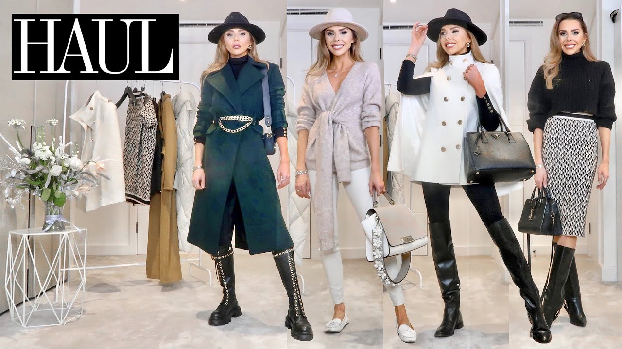 HAUL + TRY ON // Winter 2020 // Coats, Jackets, Knitwear ft Karen Millen