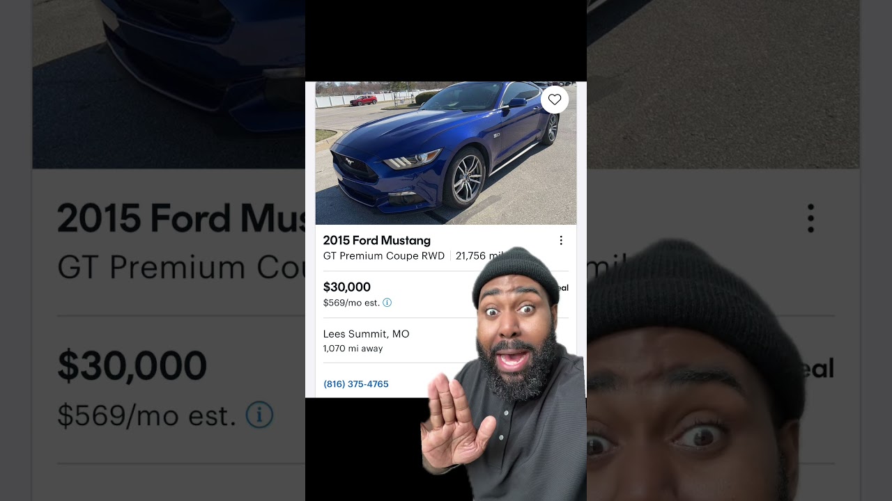 Ищу Ford Mustang стоимостью до 30 000 долларов с пробегом менее 30 000 миль. #Автомобиль #Автомоб...
