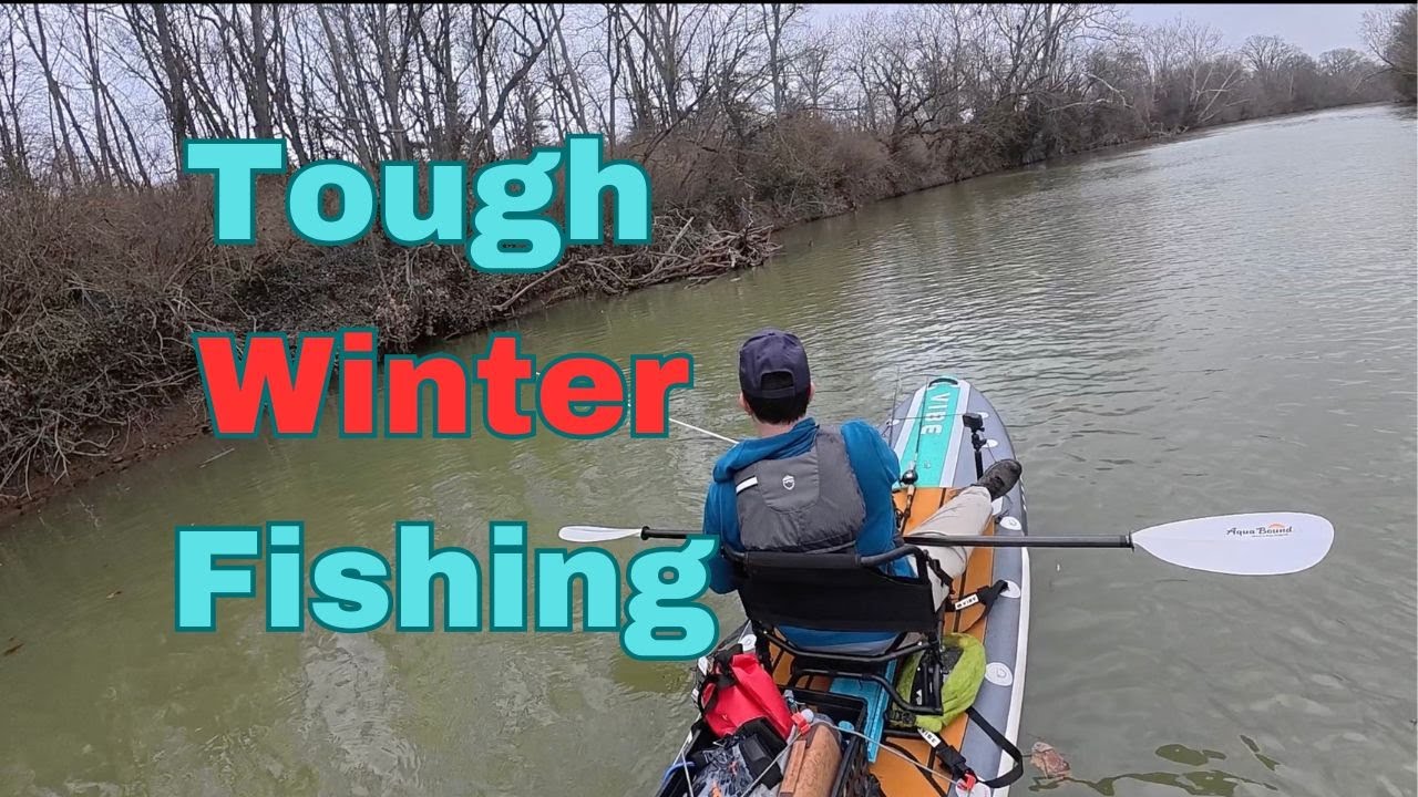 Surprise Catch on My First Winter Kayak Fishing Trip