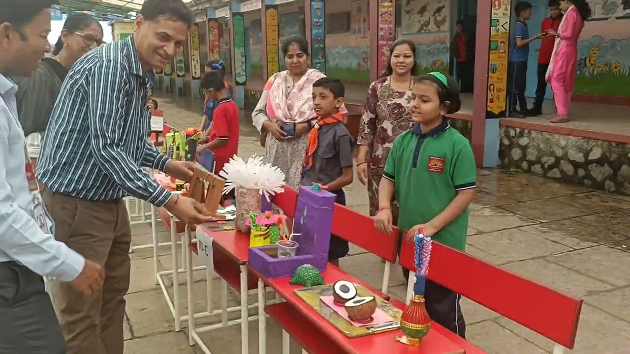 🌲🎊🎉💥Best out of waste competition 💥 kv n.o 1 devlali observation by guest primary section 💐⭐🏵️🤝