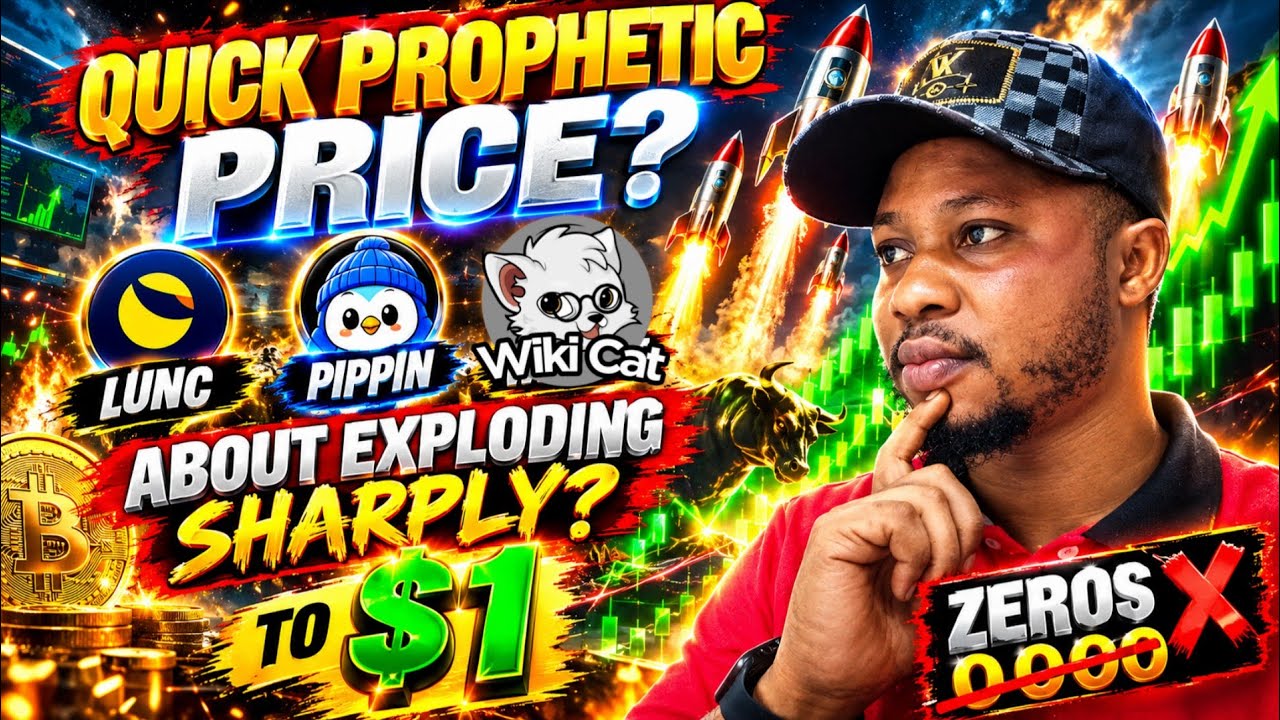 🚀 $1 Get Ready? LUNC, PIPPIN, WIKICAT, Prophetic message Running!?! 
