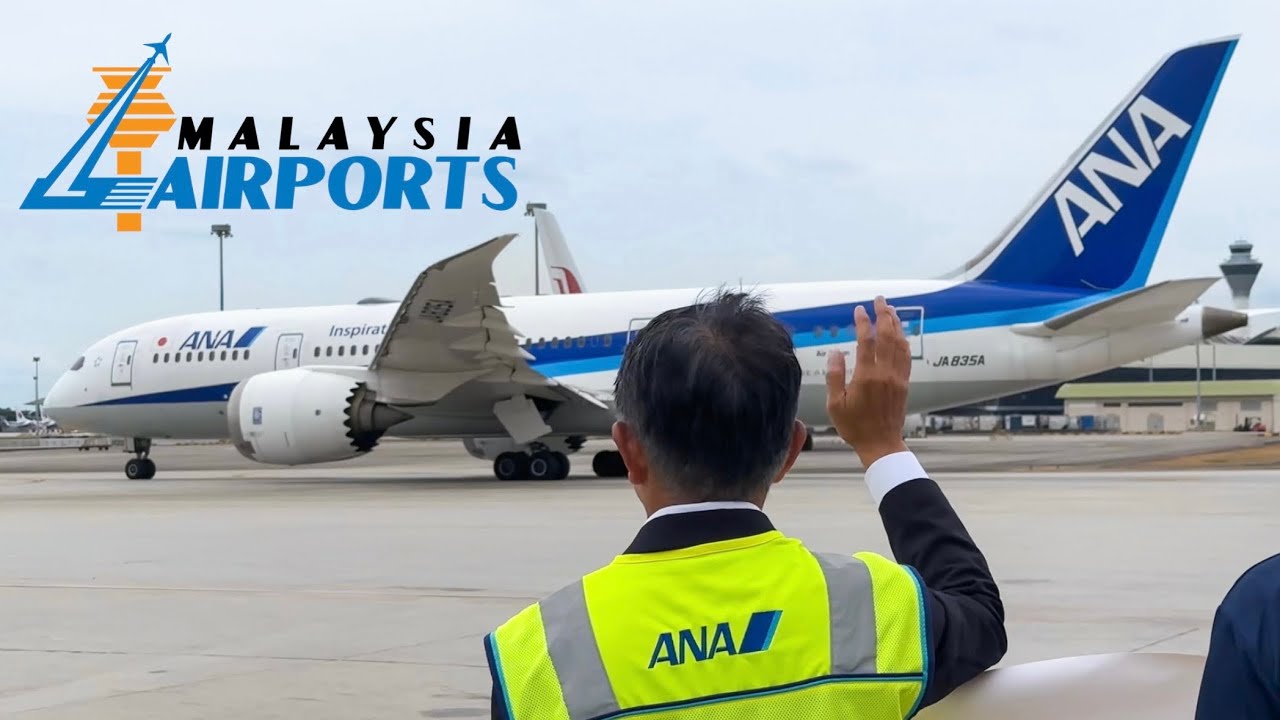 Airside at KLIA - All Nippon Airways Tokyo Route 10th Anniversary Event at Kuala Lumpur Intl Airport