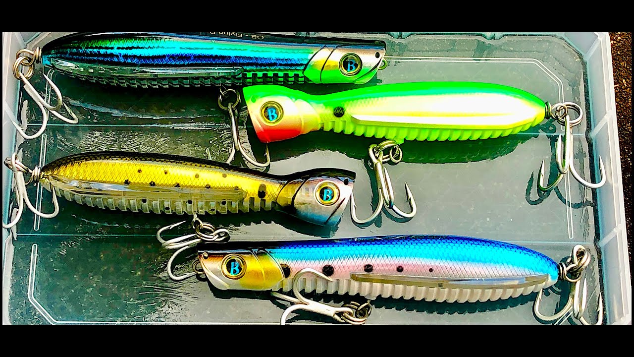 Ocean Born Flying Popper Pencil Lures Reviewed!