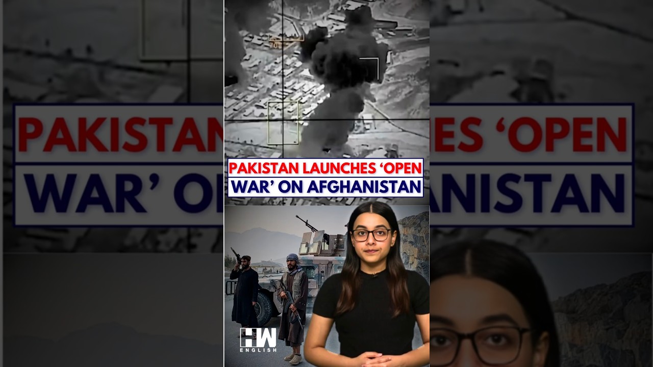 #Shorts | Pakistan Declares Open War on Afghanistan, Taliban Claims 55 Pak Soldiers Killed