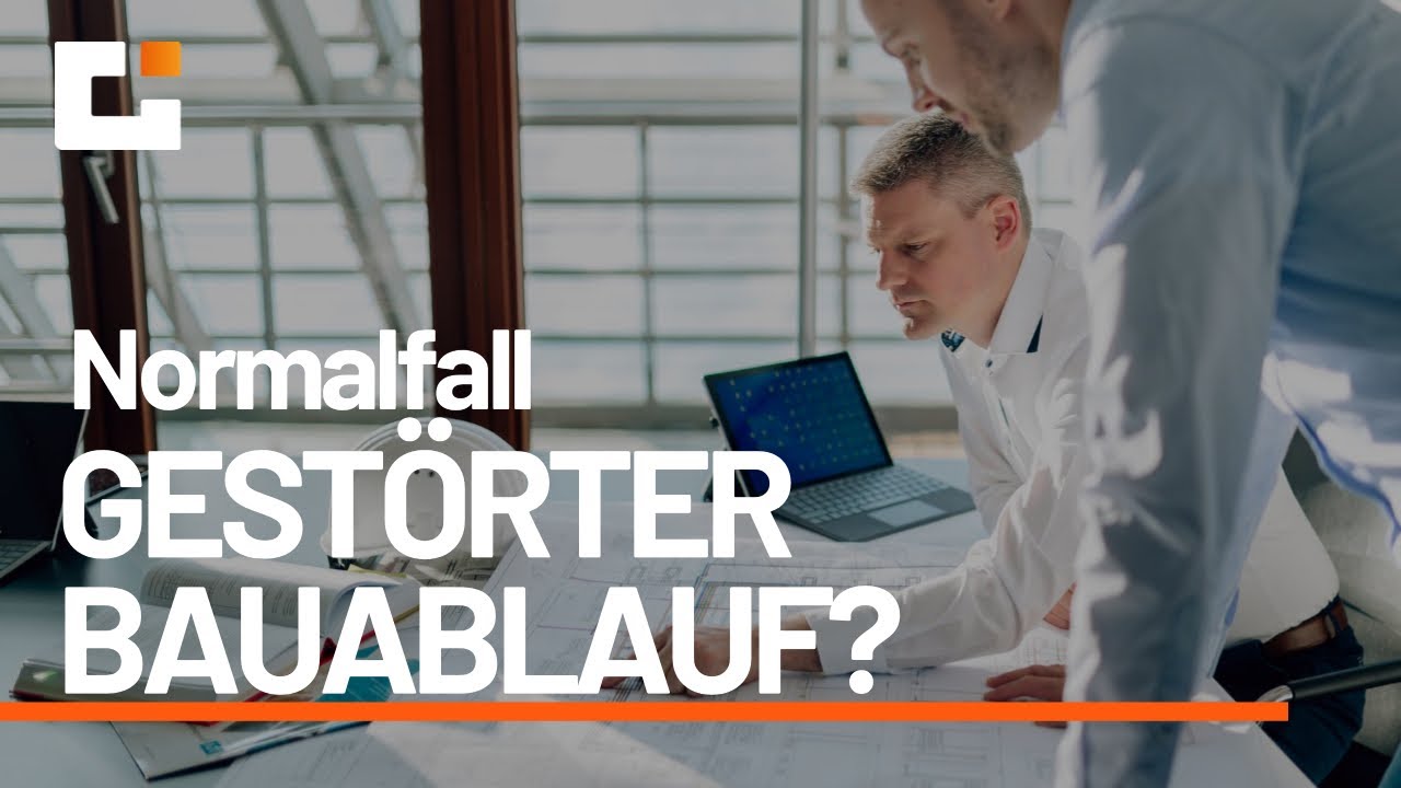 Normalfall: Gest&ouml;rter Bauablauf