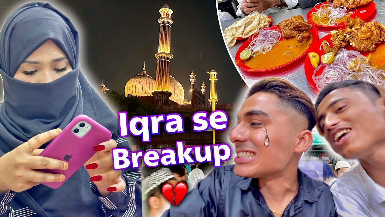 Rihan ka Breakup💔 ho gya🥲 Iqra Bhaag gai | ₹15,000 ki Shopping At Jama Masjid Market