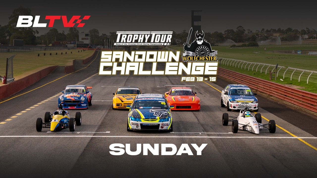 LIVE CAR RACING | 2026 Trophy Tour - Victoria - Round 1 Sandown | SUNDAY