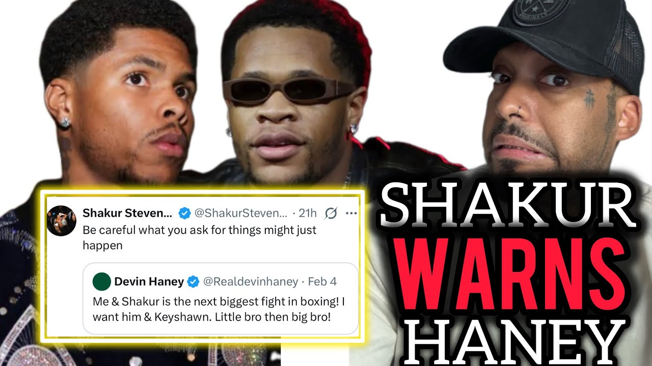 SHOCKING: Shakur Stevenson WARNS Haney ‘Be Careful What You Wish For’ | WHO WINS? 