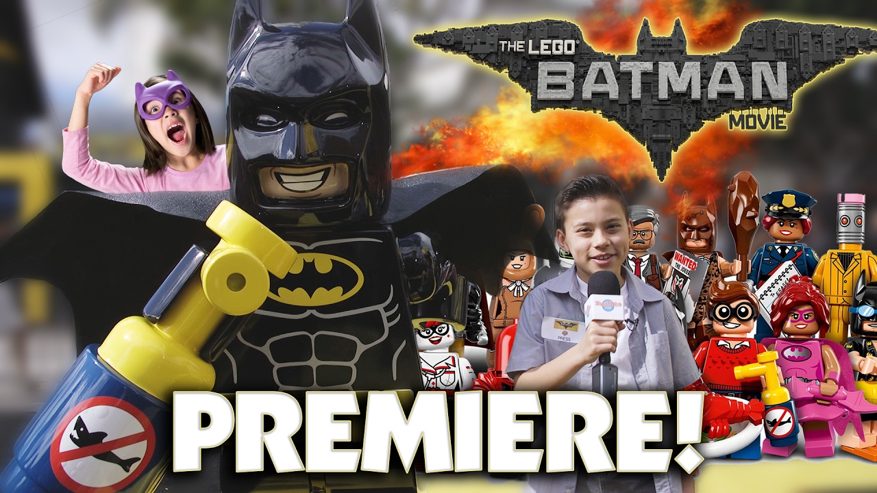 EvanTubeHD at The LEGO BATMAN MOVIE PREMIERE & PARTY!!!