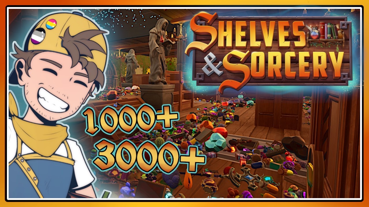 Tidying 4000+ Enchanted Items! [1] [Shelves and Sorcery]