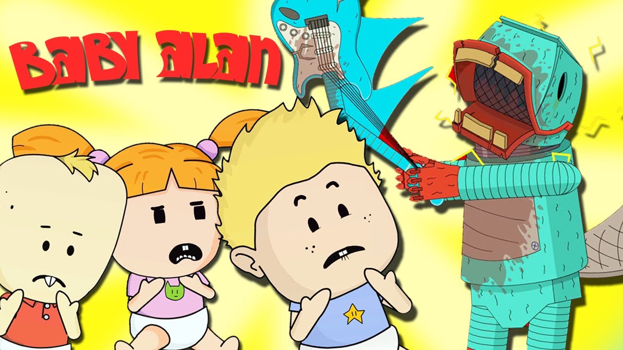Baby Alan Cartoon 