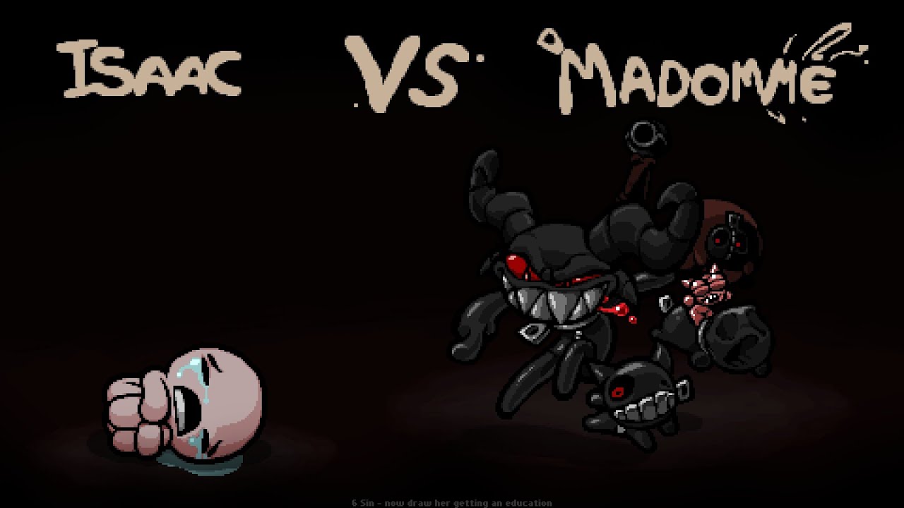 The binding of isaac Fiend folio Madomme boss